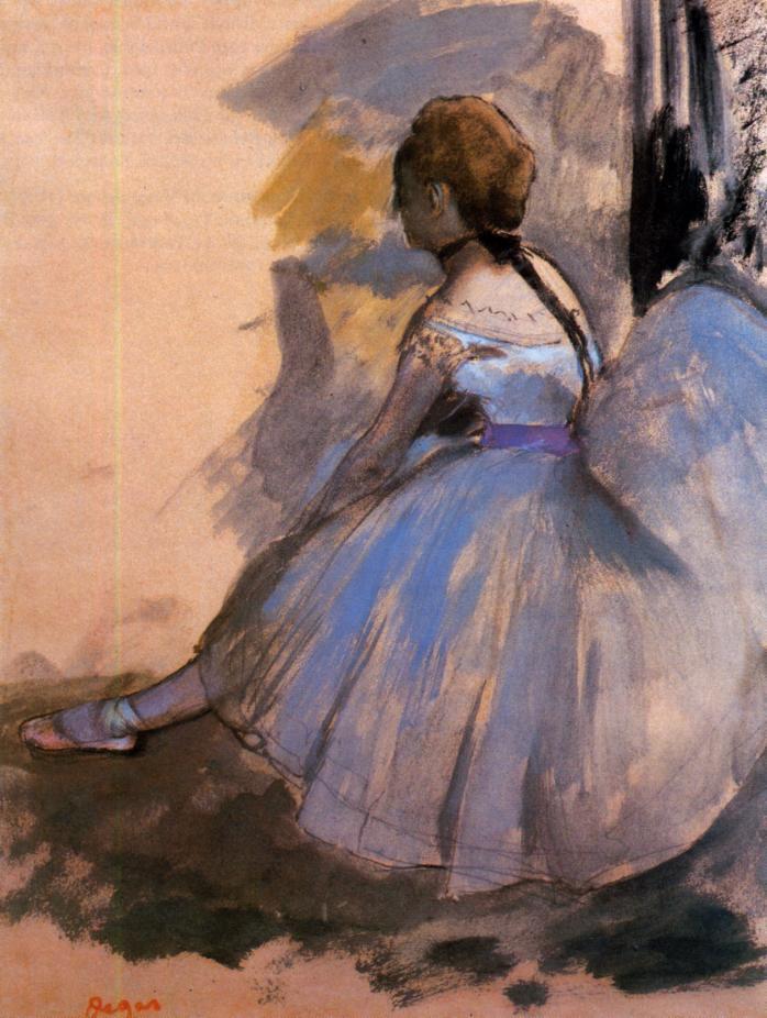 Dancer Seated, study 1872